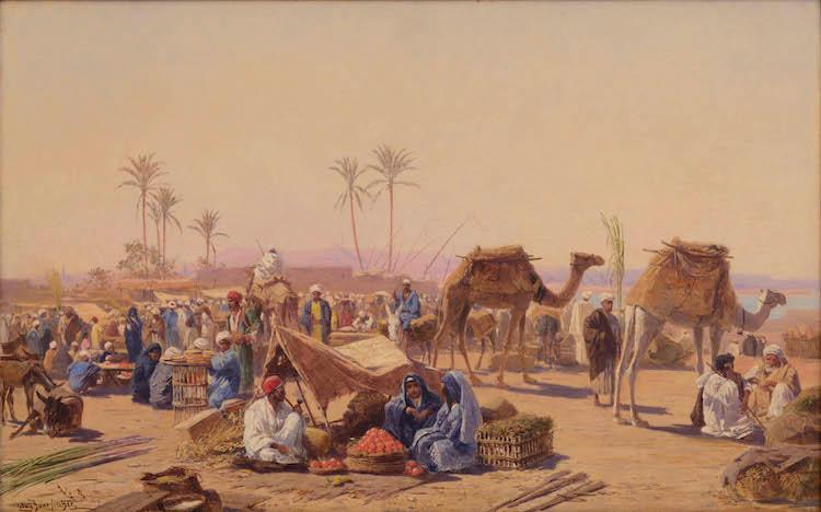 Ludwig Hans Fischer_A Market in Egypt