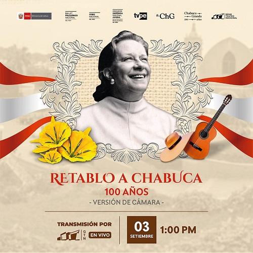 Retablo Chabuca Granda pérou centenaire 100 ans