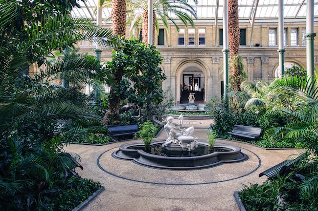 jardin hiver Glyptothèque Copenhague