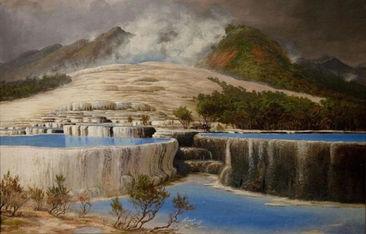 Terrasses roses et blanches, Charles Blomfield (1886)