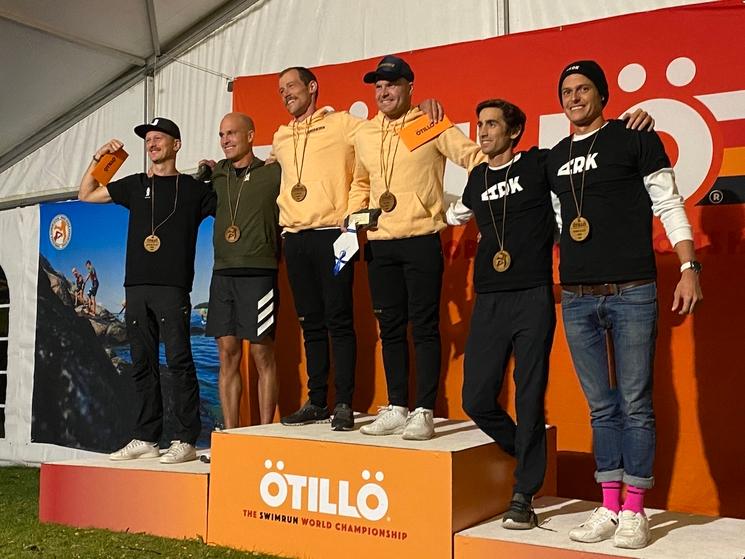 Les francais troisièmes à l'ötillö 2021