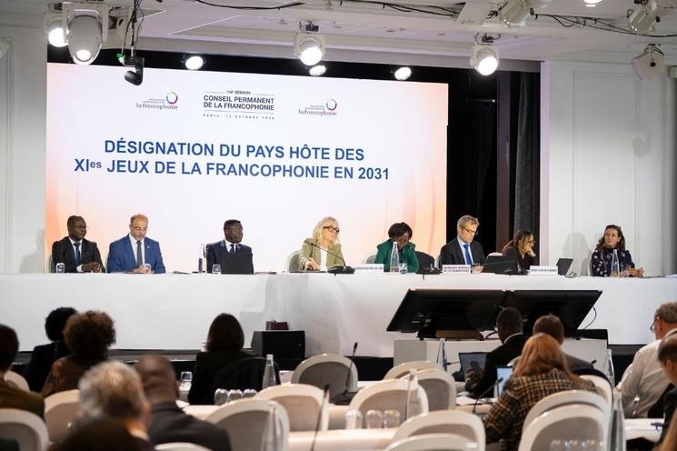 Désignation du pays hôte des jeux de la francophonie 2031