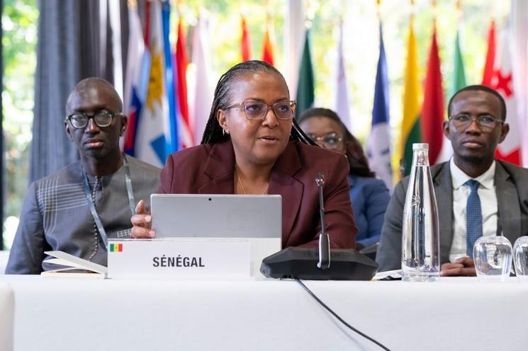 La représentante du Sénégal à l'OIF