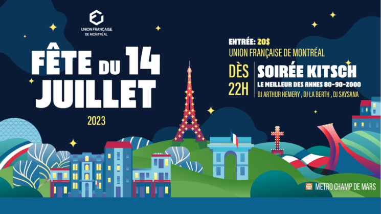 14 juillet à Montréal