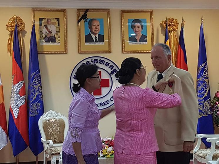 Christian Michel médaille de Sarametrey