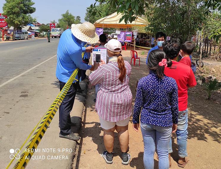 Check point Siem Reap