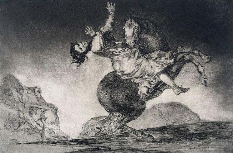 Goya La mujer y el potro
