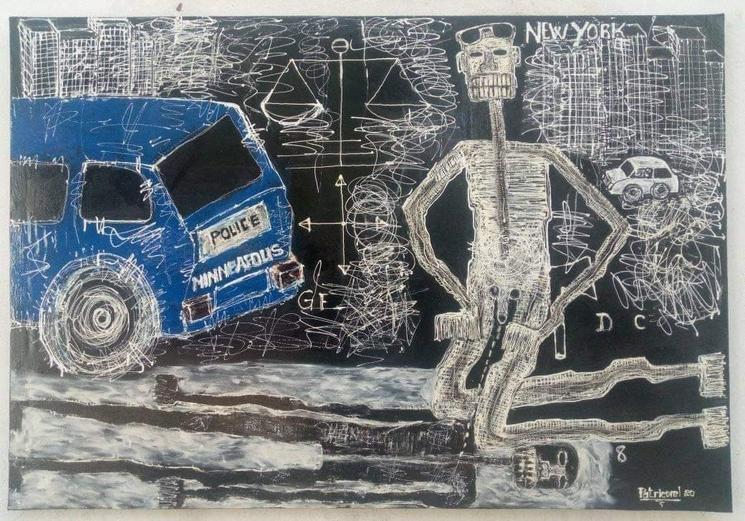 Toile de Patricorel artiste béninois