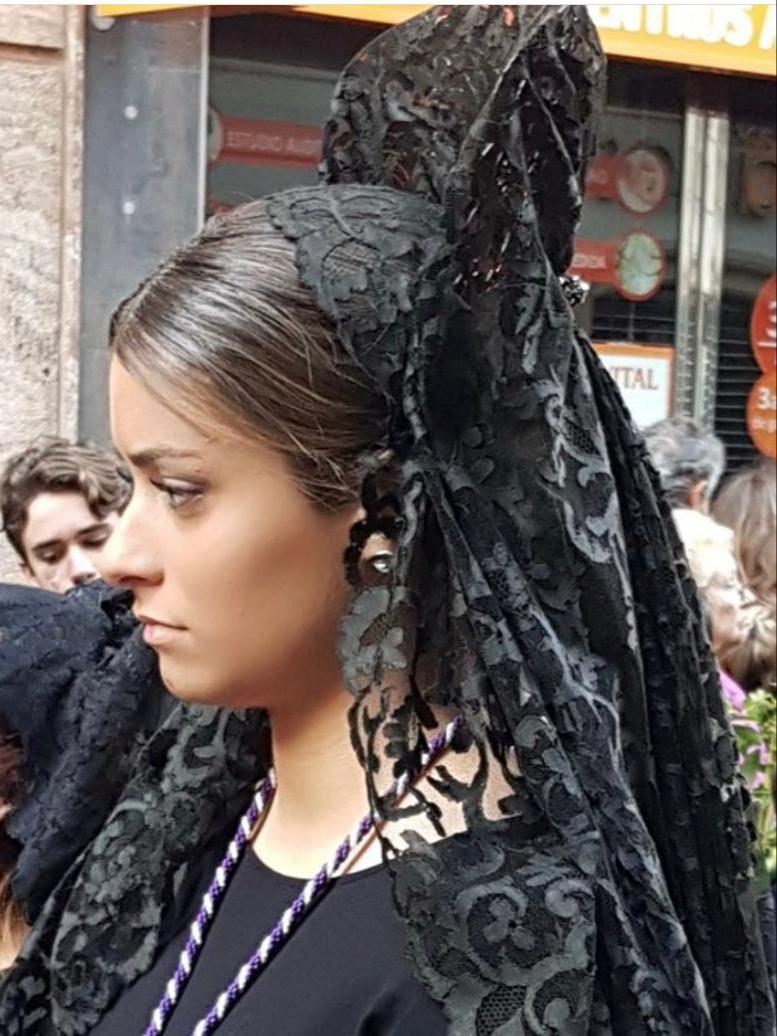Mantilla Andalousie