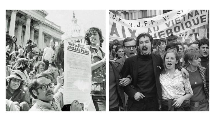 les revendications ee la guerre du Vietnam