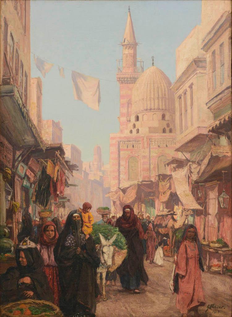 Georg Macco_Oriental Scene