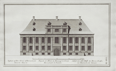 palais Otto Thott avant modifications