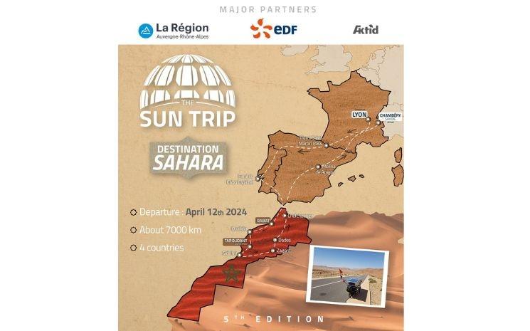 TheSunTrip_Le parcours de l'édition 2024 - Destination Sahara