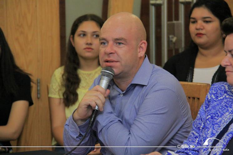 Jérôme Le Bars présente le réseau de la MLF en Egypte