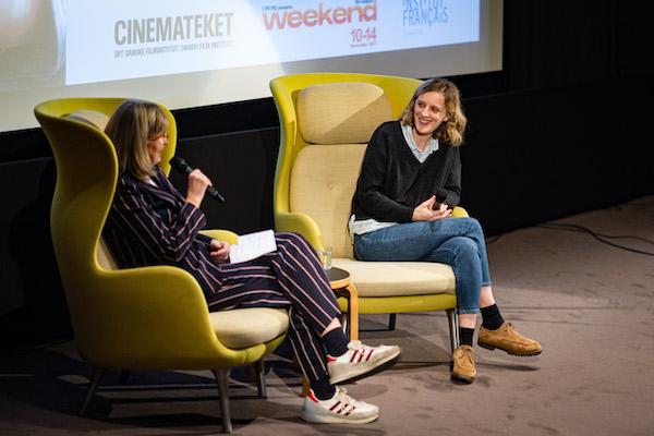Mia HAnsen-Løve à la Cinemateket à Copenhague le 13 novembre
