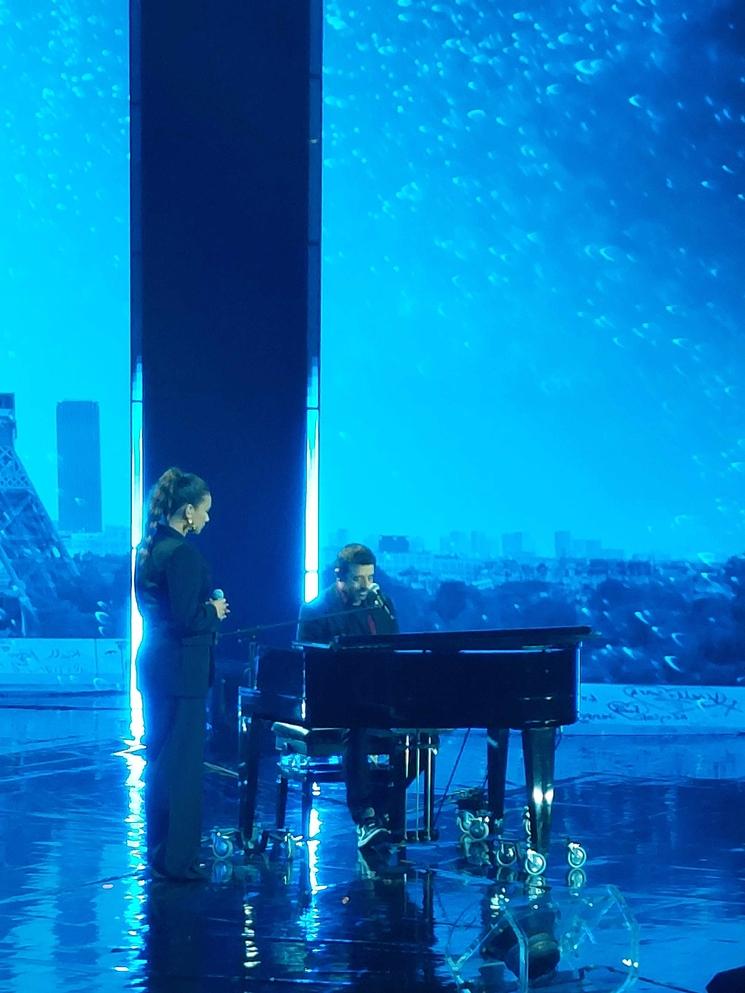 Alicja Szemplińska et Patrick Bruel