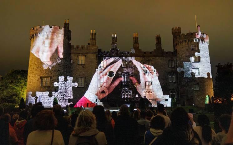 2024, Light Up the Castle, Kilkenny Arts Festival, Kilkenny City