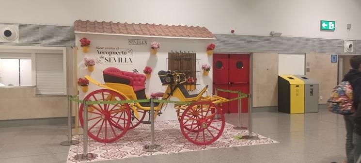 Char représentant la ville à l’aéroport – Fanny LOPEZ