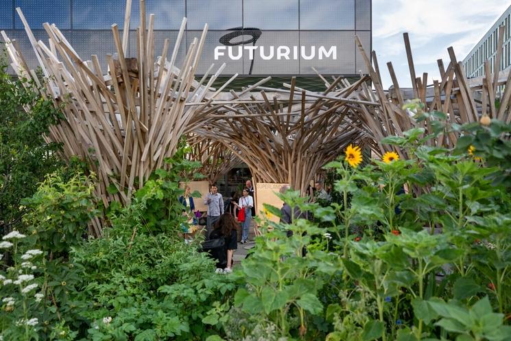 Jardin Superland près du futurium