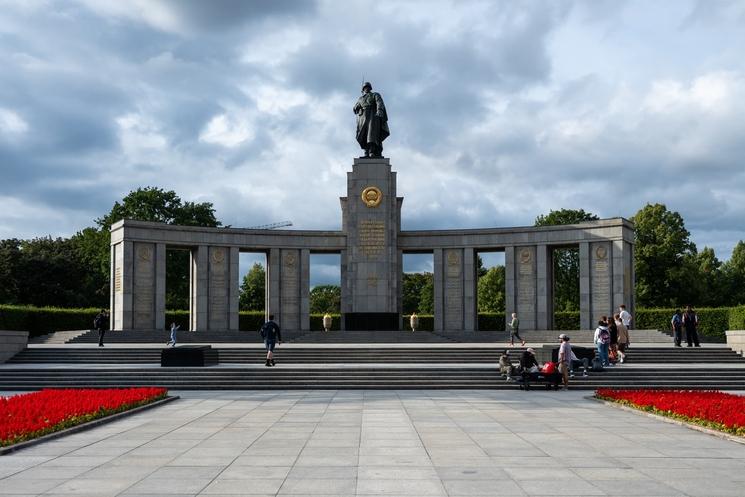 Le mémorial soviétique du Tiergarten