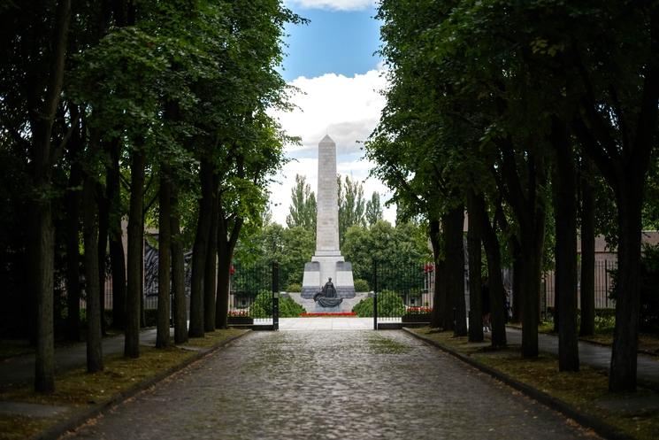 Le mémorial soviétique de Shönholzer Heide