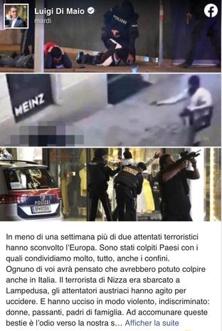 luigi di maio patriot act Rome