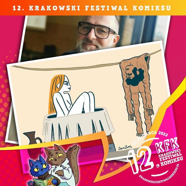Zanzim au Festival de la Bande dessinée de Cracovie