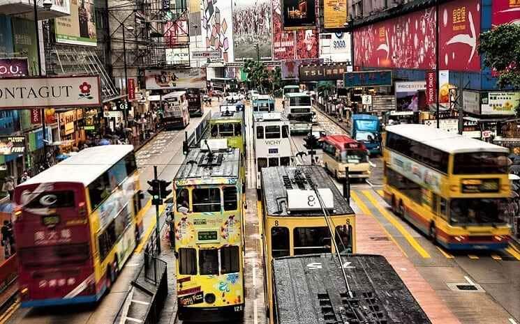 Conduire à Hong Kong