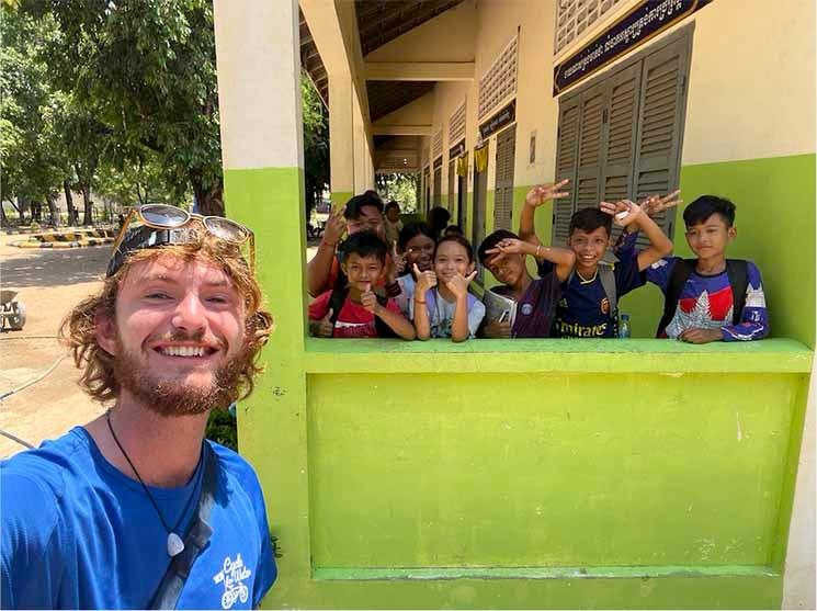 25 000 km à vélo, ils sont arrivés au Cambodge