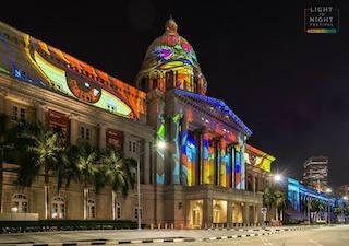 A voir à faire, Singapour, Light to Night Festival