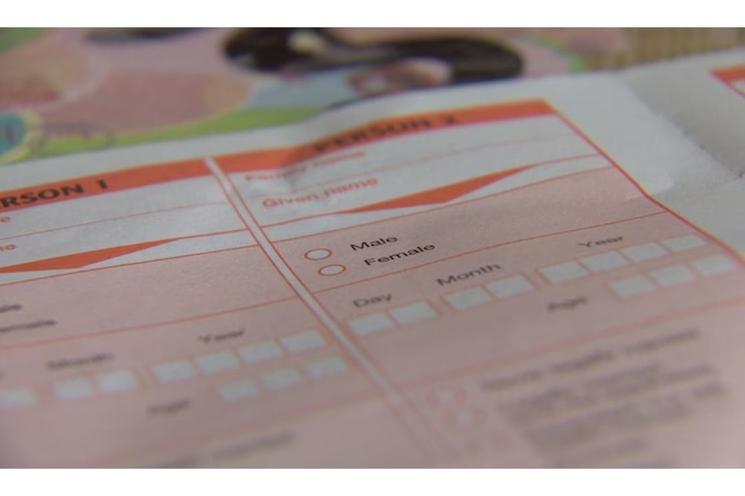 Formulaire de recensement