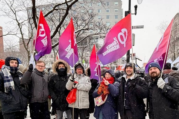 Manif pour la réhabilitation du PEQ