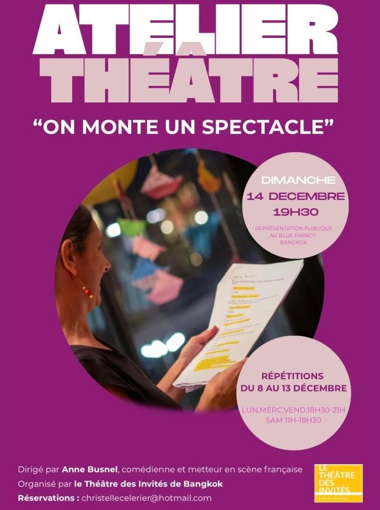 Affiche On monte un spectacle