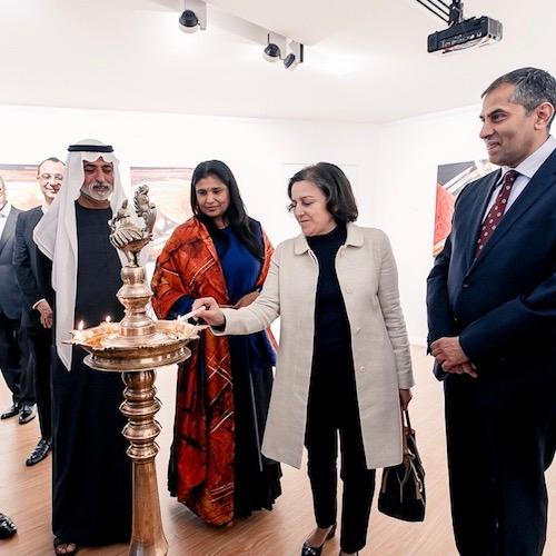 3. Sheikh Al Nahayan mabarak Al Nahayan and Raja Rabia and Pavan Kapoor