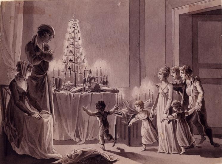 La veille de Noel en 1790