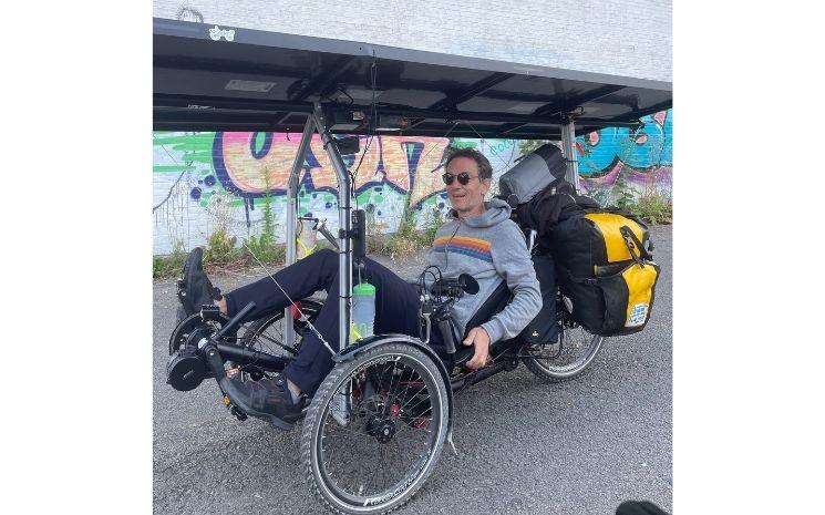 Baudouin de Hemptinne prêt au défi technique du trike