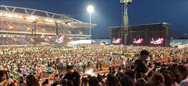 3000 visiteurs à Hanoi pour le concert de Black Pink