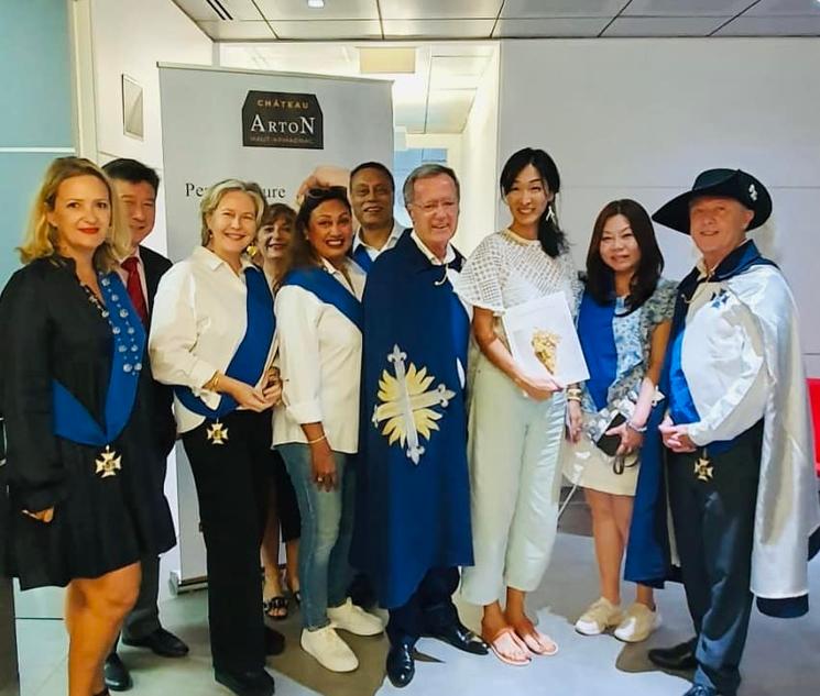 Lili de Montal, Laurence Huret, Compagnie des mousquetaires d'armagnac singapour