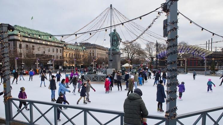 patinoire kungstradgarden stockholm ice glace patin
