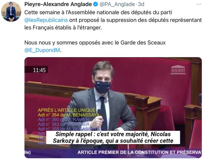 Député des français de l’étranger