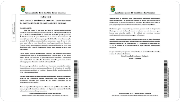 ayuntamiento de El Castillo de las Guardias