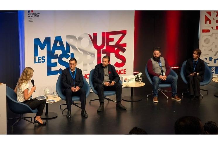 Layla Nasr, Ludovic André, Lionel Rigaud et Pascal Leblanc