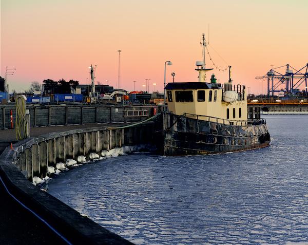 bateaux mer glace hiver copenhague