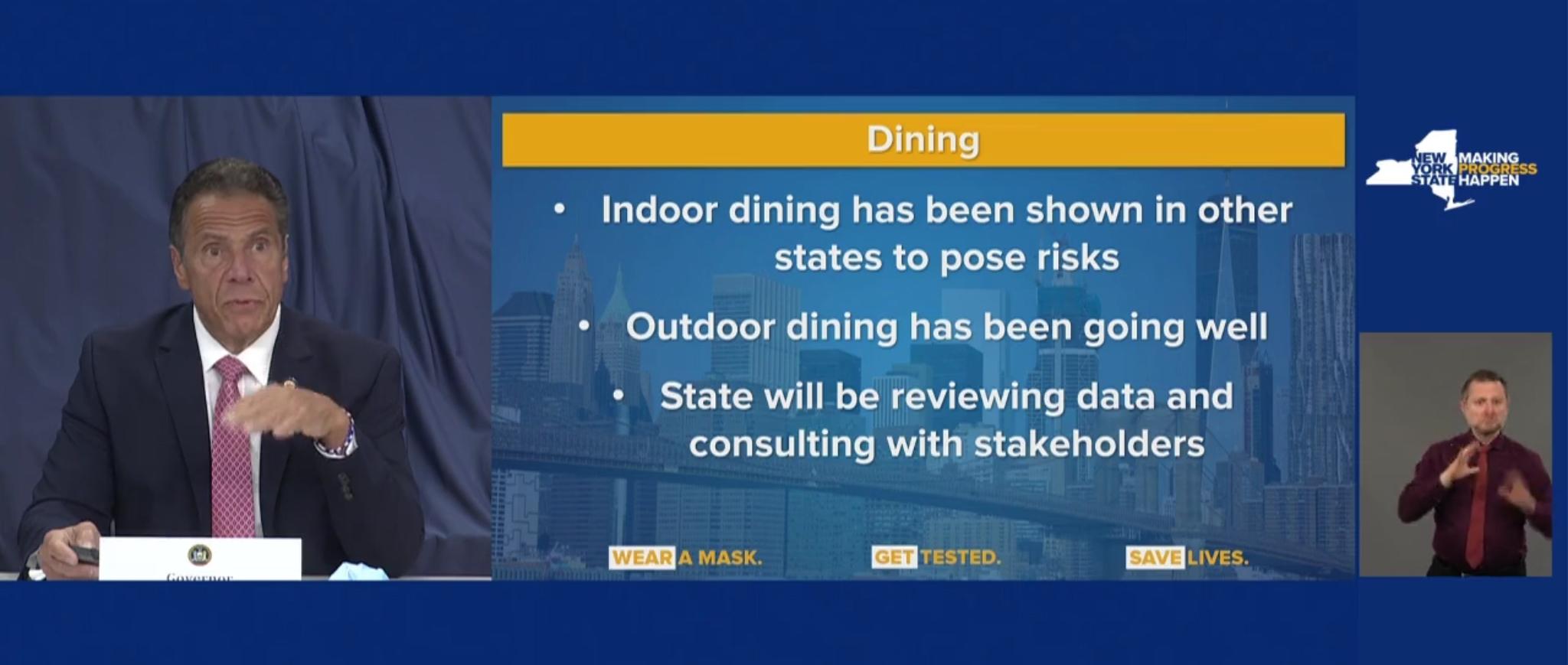 Covid restaurants new york