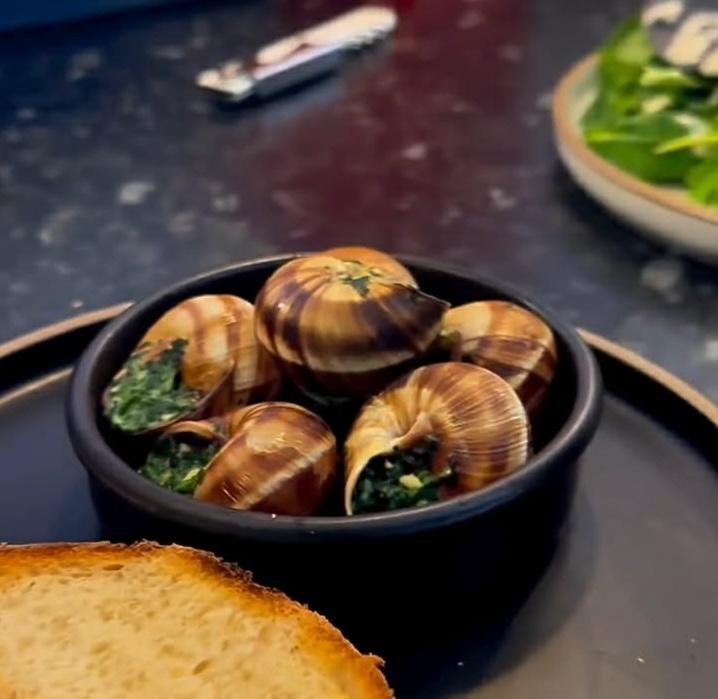 plat d'escargots