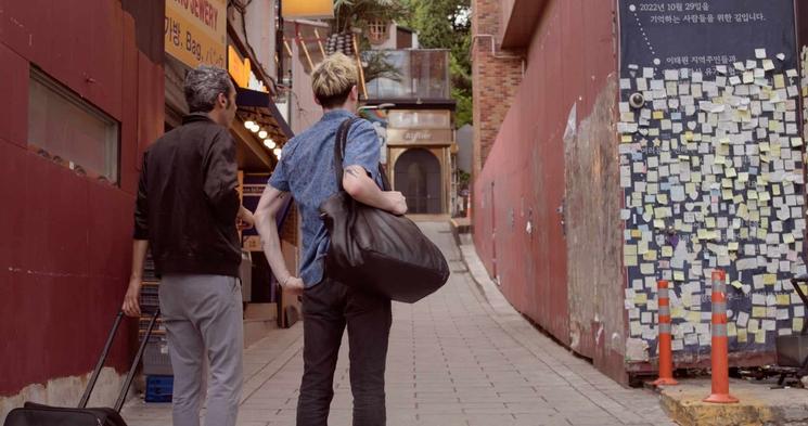 Plan du court-métrage Move on, réalisé par Yann Kerloc'h, à Séoul.