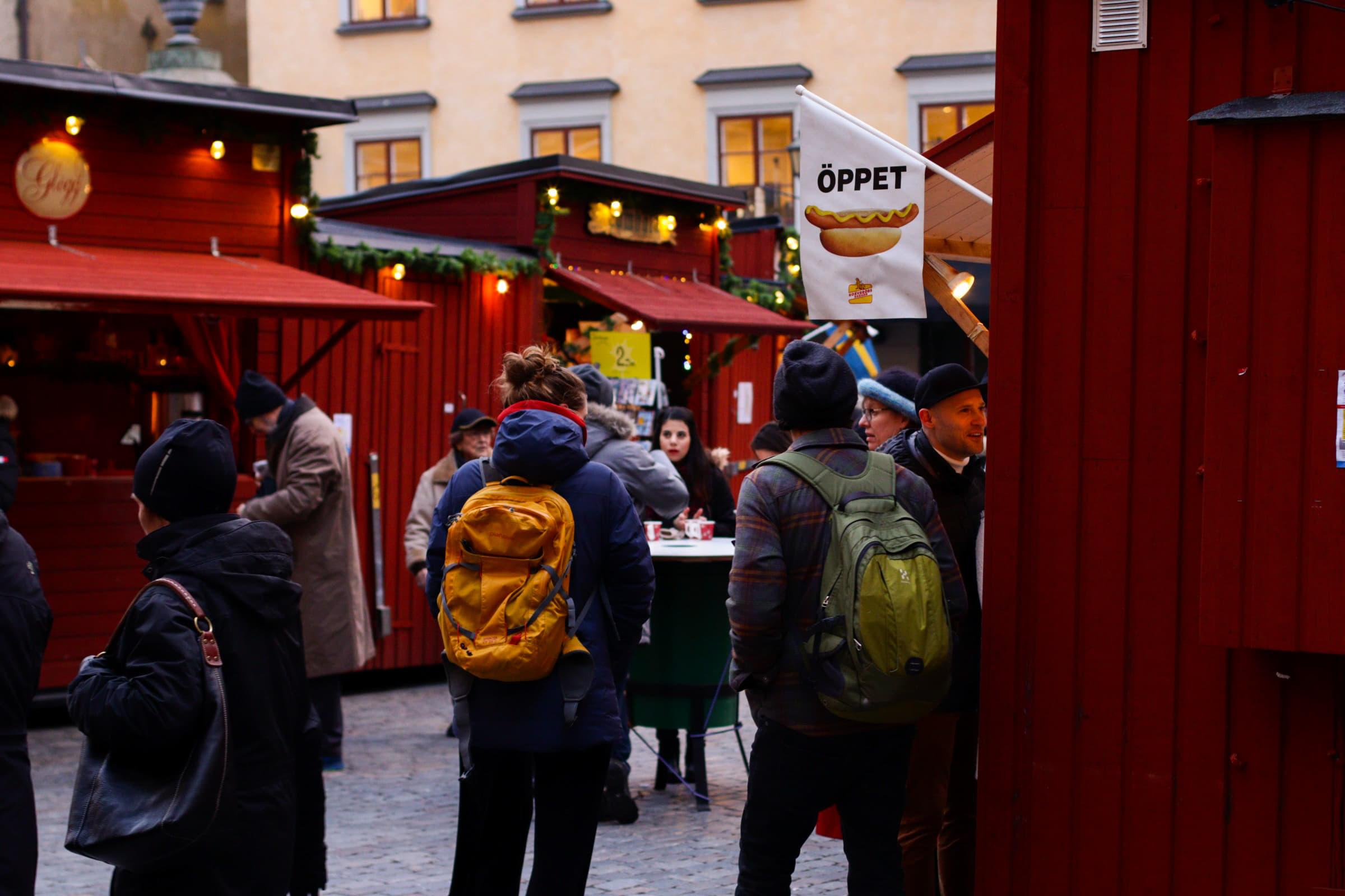 marché de Noël gamla stan