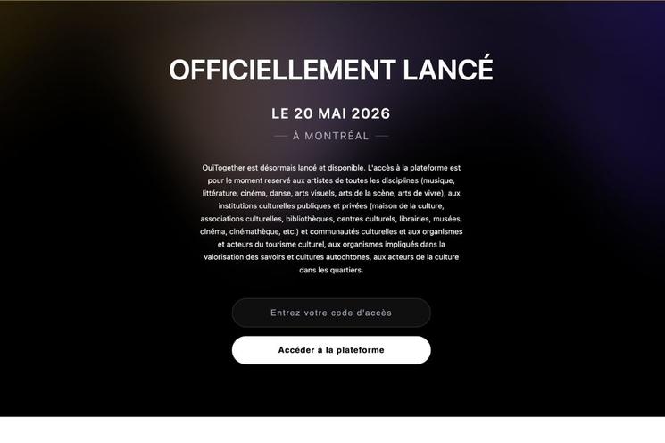 Lancement officiel - 20 mai 2026