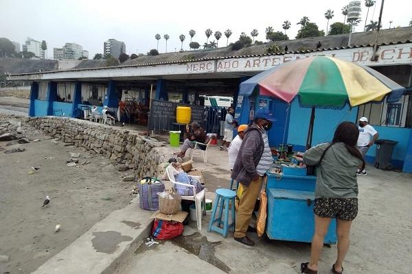 Marché aux poissons de Chorrillos