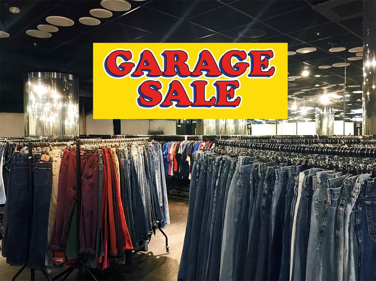 garage sale beyond retro